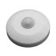 Czujnik ruchu PIR natynkowy 360° okrągły 100W Biały Mini