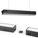 Lampa liniowa LED 90cm 36W 3600lm CCT 3000K-6000K czarna łączona – system SO