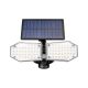 Halogen Naświetlacz solarny LED Czarny 15W 450LM 5500K Biała Zimna IP65 PIR