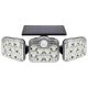 Halogen Naświetlacz solarny LED Czarny 10W 480LM 6500K Biała Zimna IP65 Pilot PIR